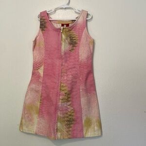 GIGLI FULL ZIP UP jumper dress made in Italy size medium